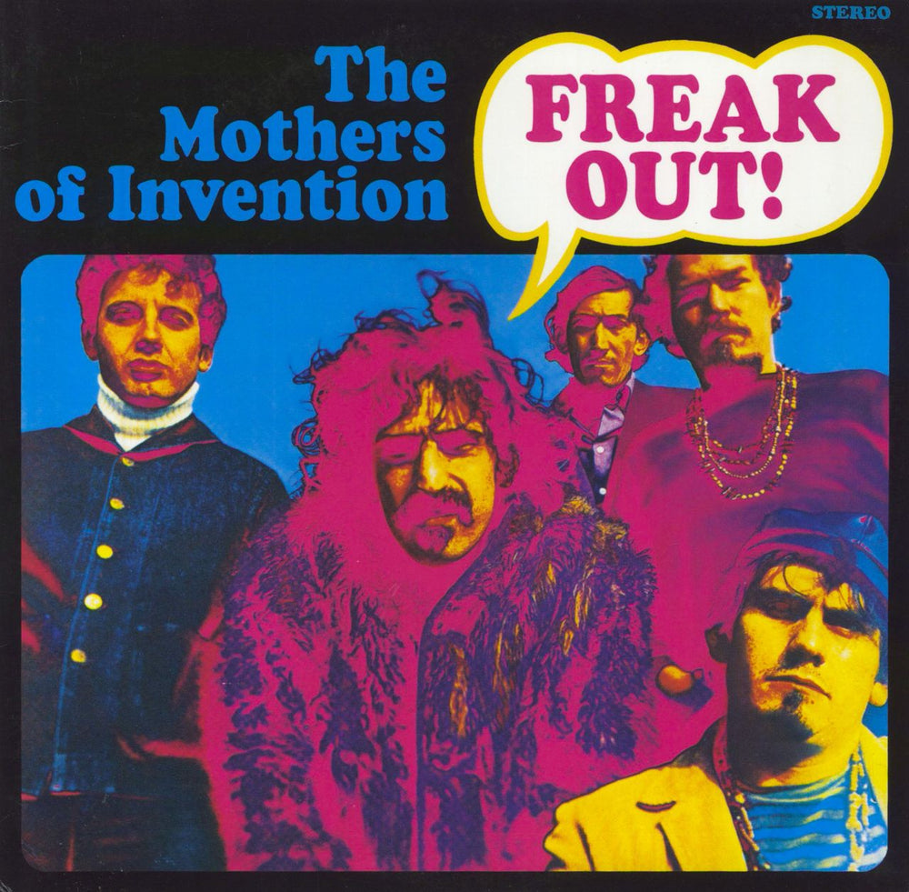 Frank Zappa Freak Out! - 180 Gram + Hot Spots Map US 2-LP vinyl record set (Double LP Album) ZR3834-1