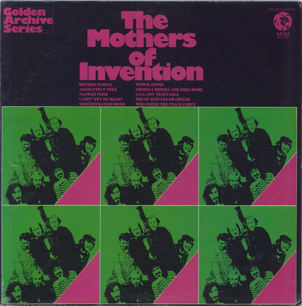 Frank Zappa The Mothers Of Invention - Sealed US vinyl LP album (LP record) GAS112