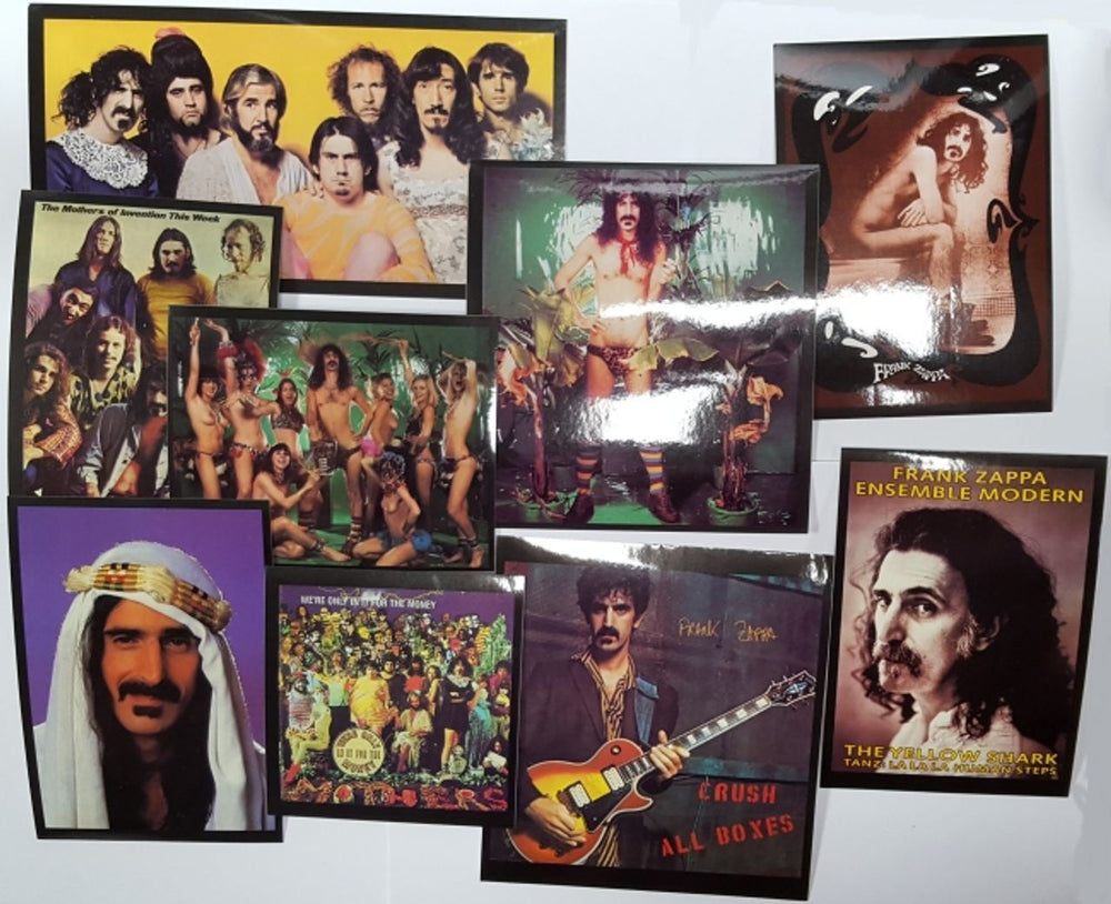 Frank Zappa Ticket Stubs & Stickers Belgian concert ticket ZAPTITI631735