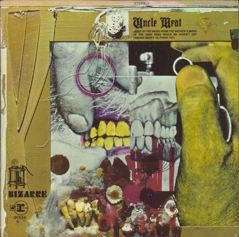 Frank Zappa Uncle Meat + Booklet - 1st - VG US 2-LP vinyl record set (Double LP Album) 2MS2024