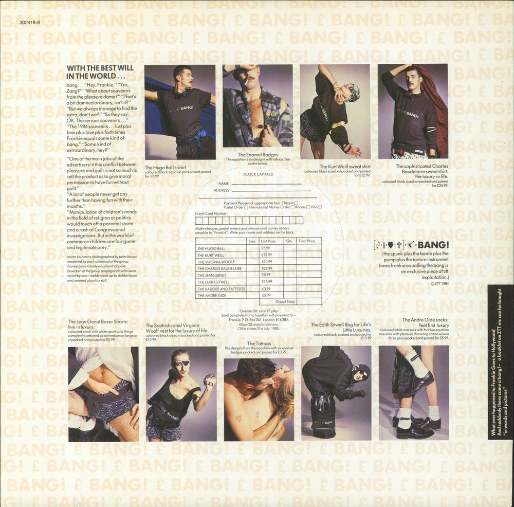 Frankie Goes To Hollywood Welcome To The Pleasuredome German 2-LP vinyl record set (Double LP Album) 302419-977