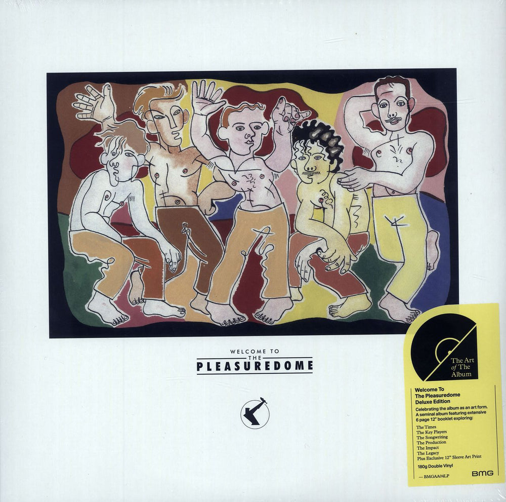 Frankie Goes To Hollywood Welcome To The Pleasuredome + Sleeve Art Print - Sealed UK 2-LP vinyl record set (Double LP Album) BMGAA04LP