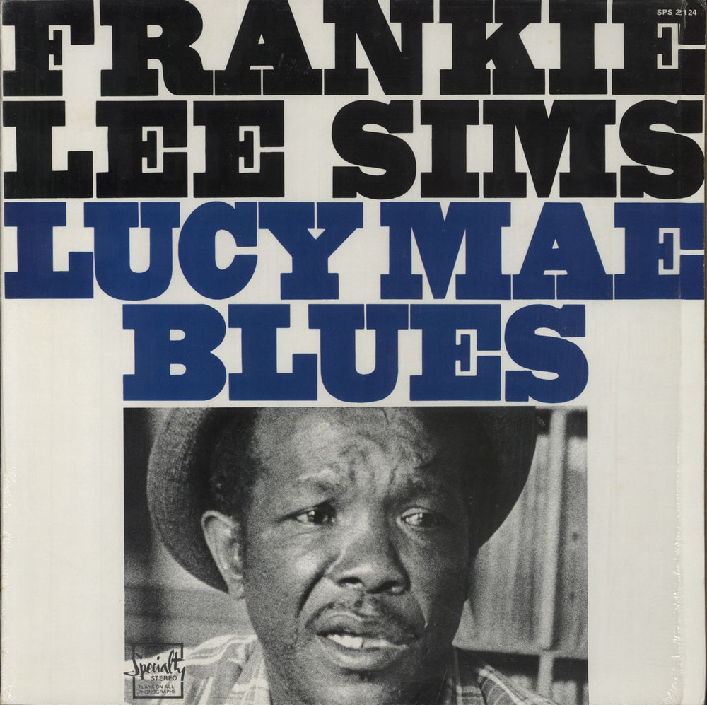 Frankie Lee Sims Lucy Mae Blues - shrink US vinyl LP album (LP record) SPS2124