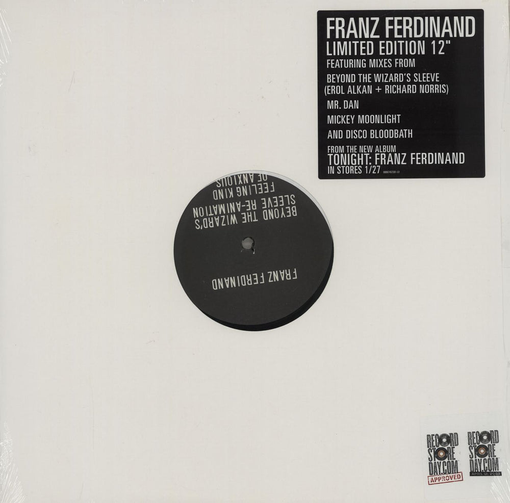 Franz Ferdinand Ulysses UK 12" vinyl single (12 inch record / Maxi-single)