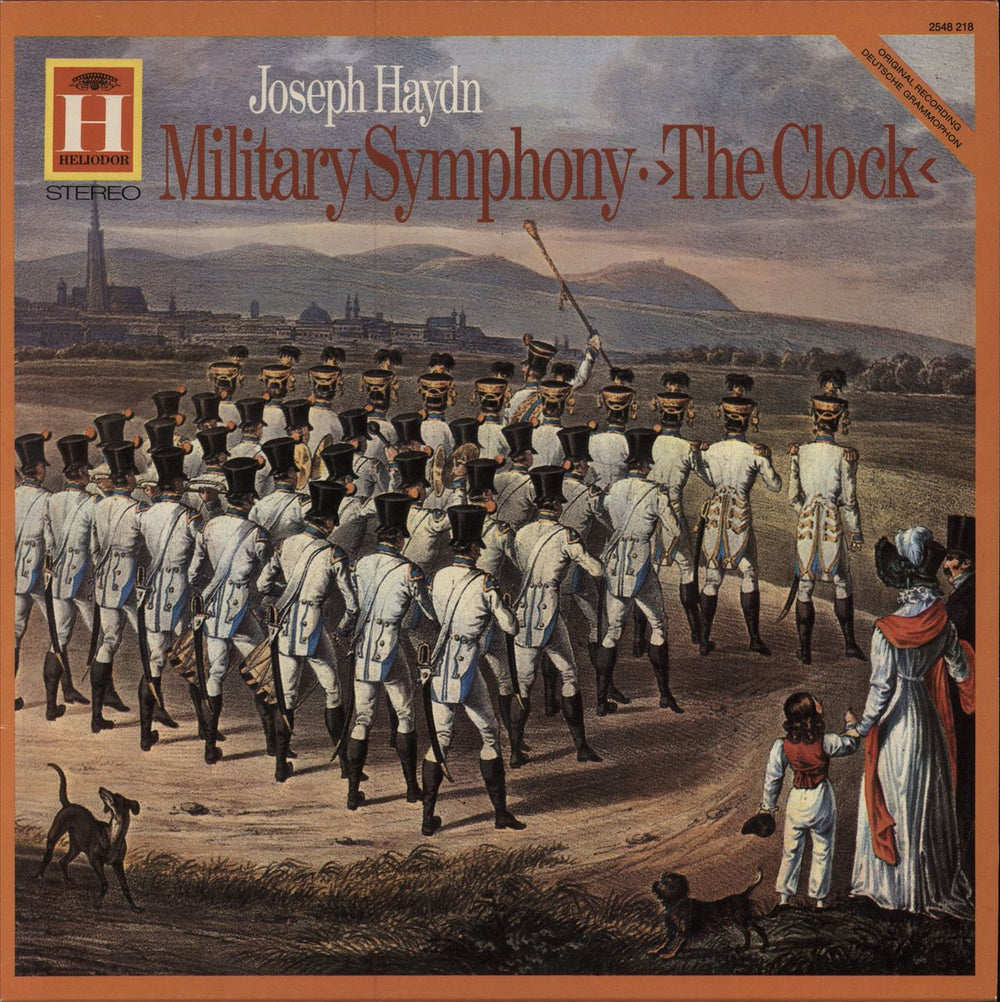 Franz Joseph Haydn Military Symphony / >The Clock< UK vinyl LP album (LP record) 2548218