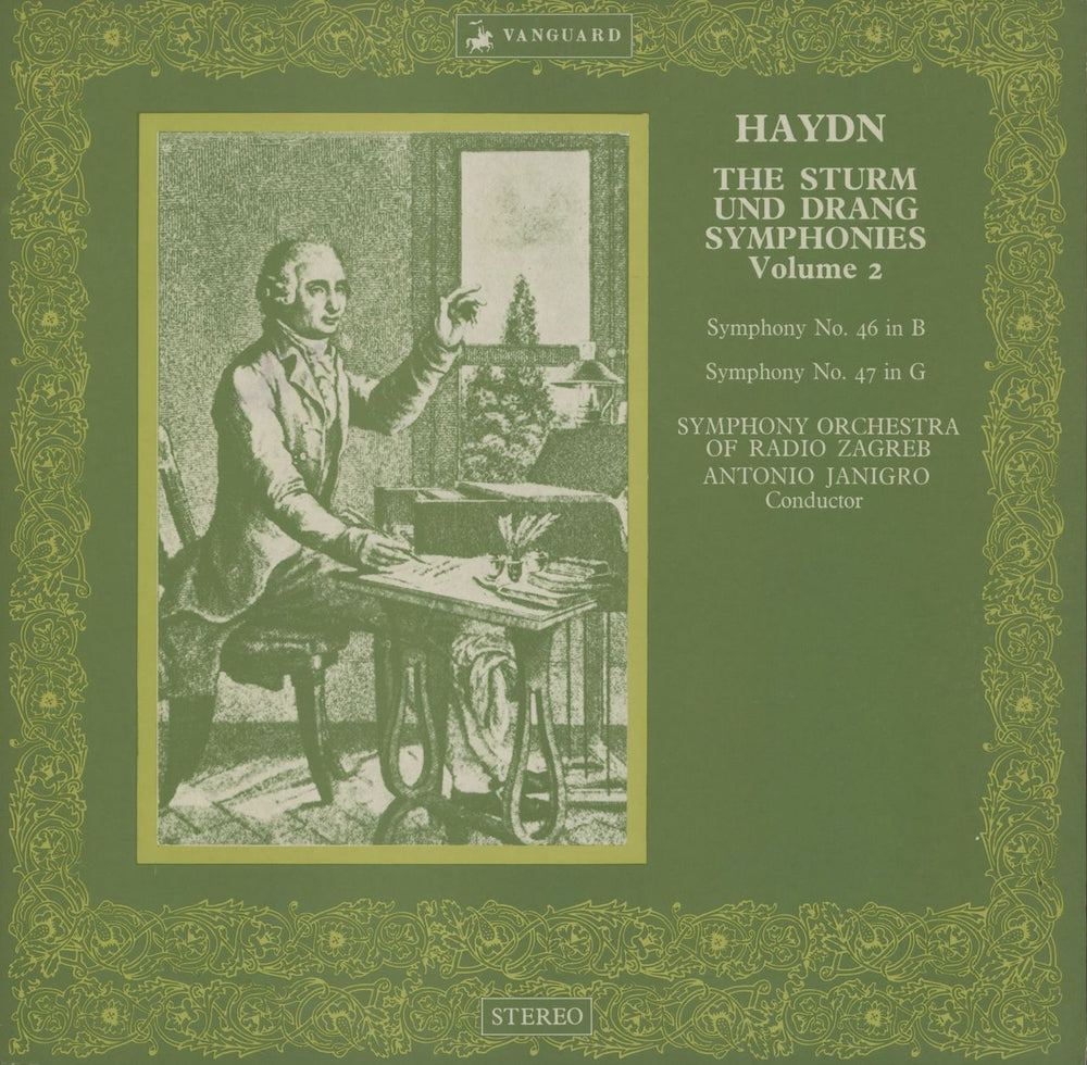 Franz Joseph Haydn The Sturm Und Drang Symphonies UK 3-LP vinyl record set (Triple LP Album)