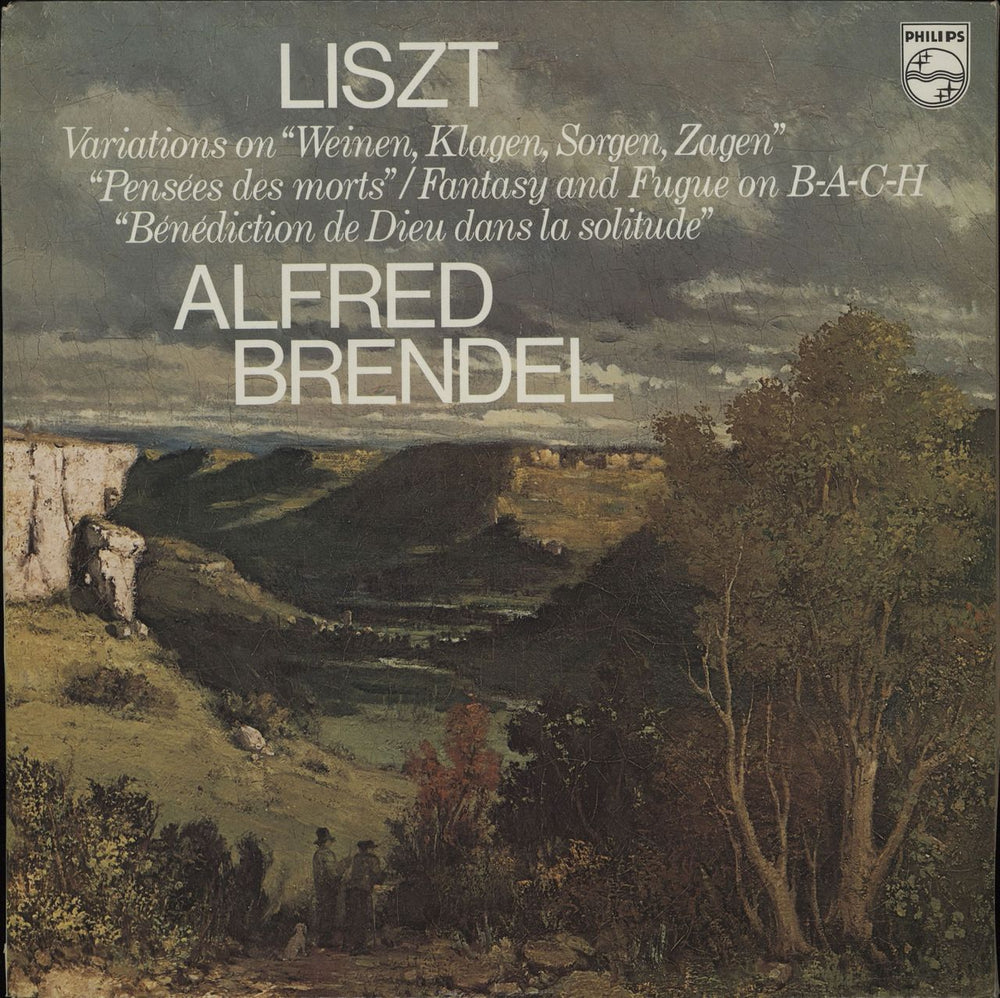 Franz Liszt Variations On "Weinen, Klagen, Sorgen, Zagen" / "Pensées Des Morts" / Fantasy and Fugue On B-A-C-H UK vinyl LP album (LP record) 9500286