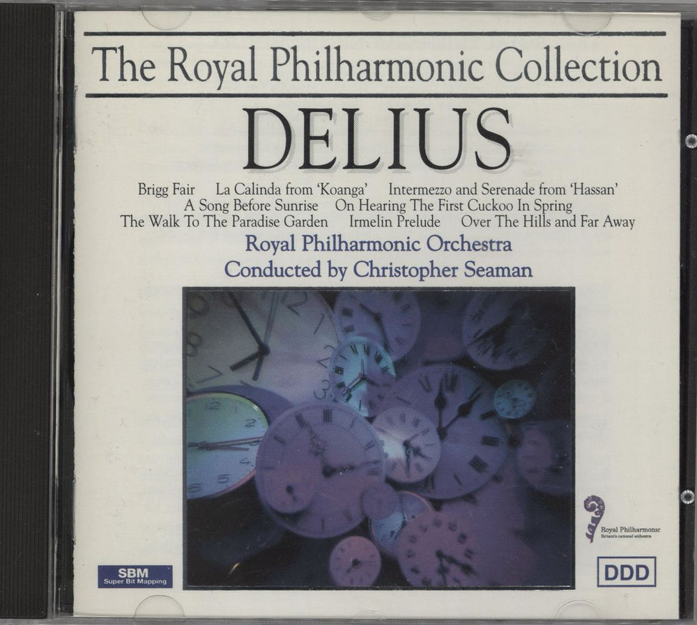 Frederick Delius Delius UK CD album (CDLP) TRP036