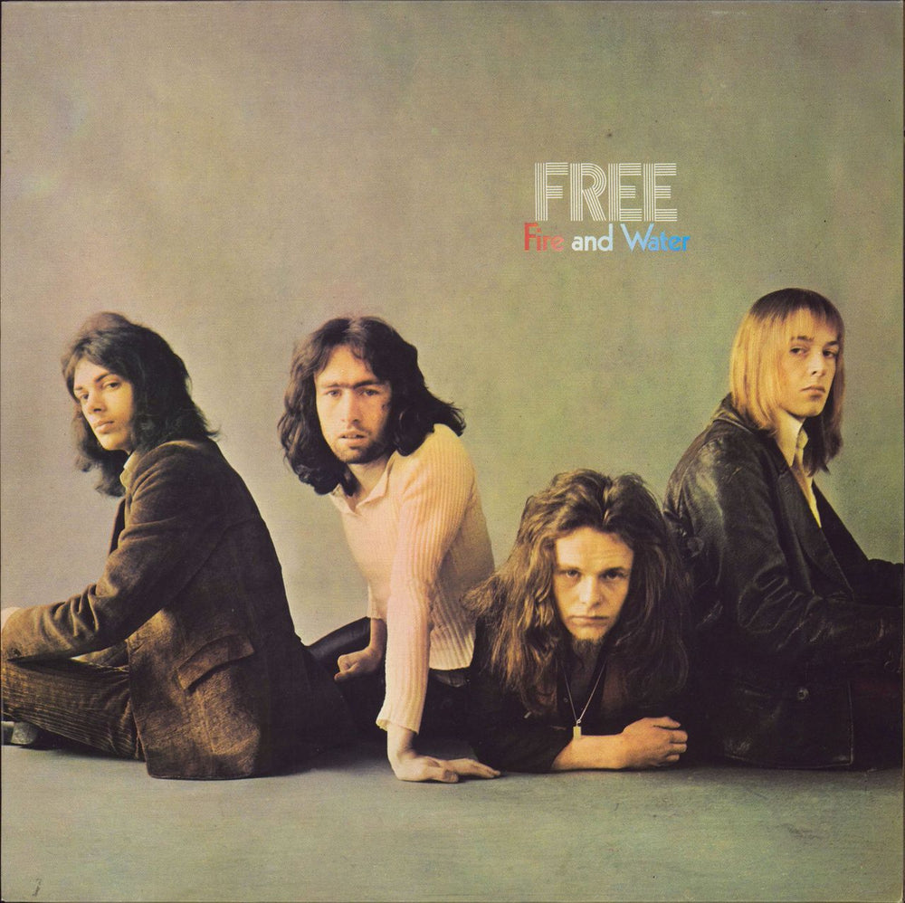 Free Fire And Water - 4th-sample stickered UK vinyl LP album (LP record) ILPS9120