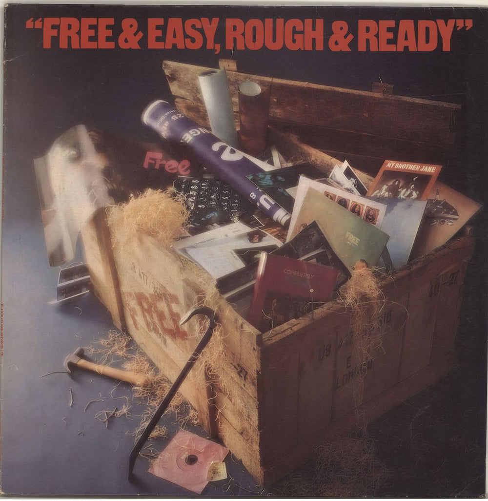 Free Free & Easy, Rough & Ready - EX UK vinyl LP album (LP record) ILPS9453