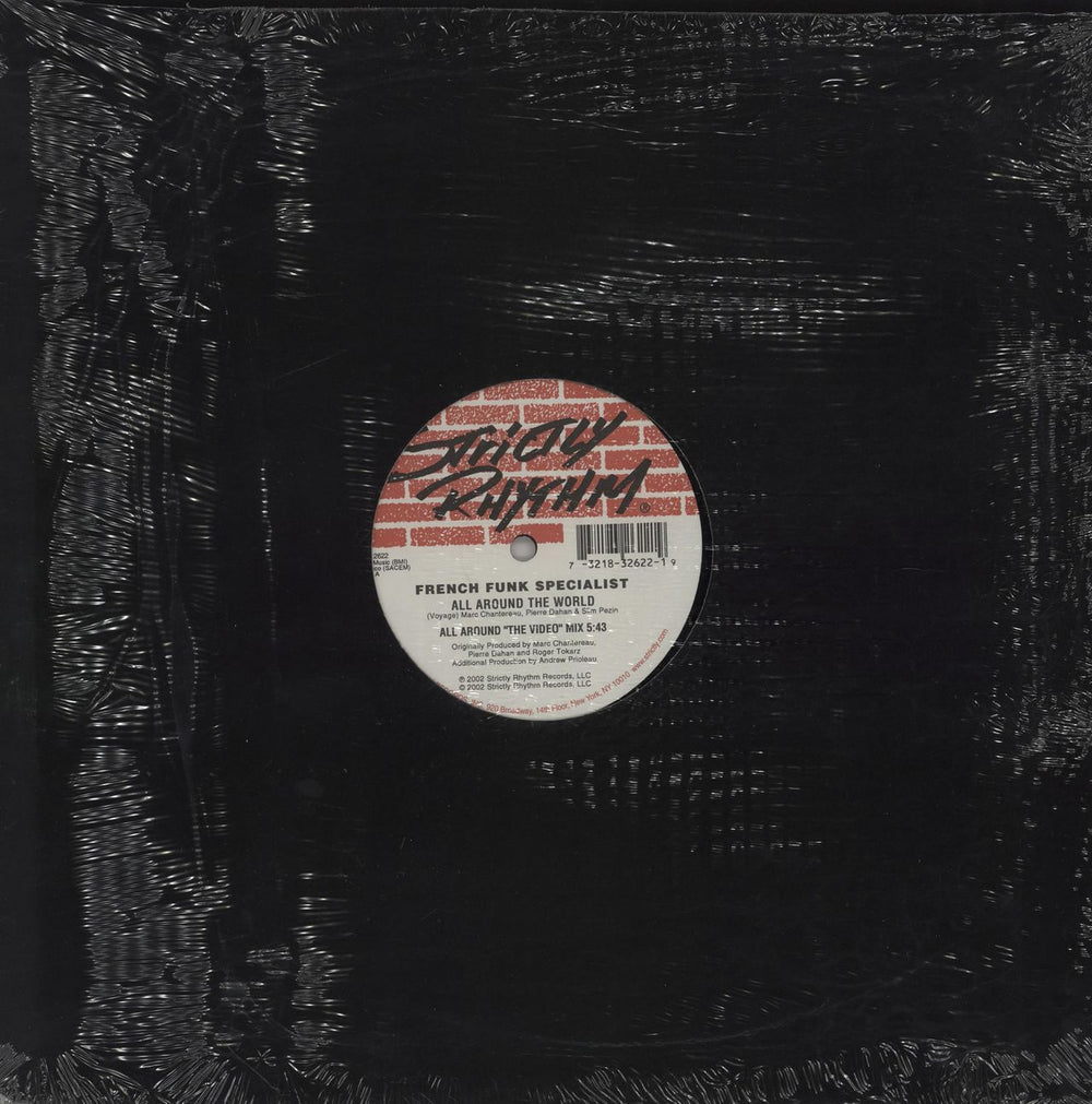 French Funk Specialist All Around The World US 12" vinyl single (12 inch record / Maxi-single) 732183262219