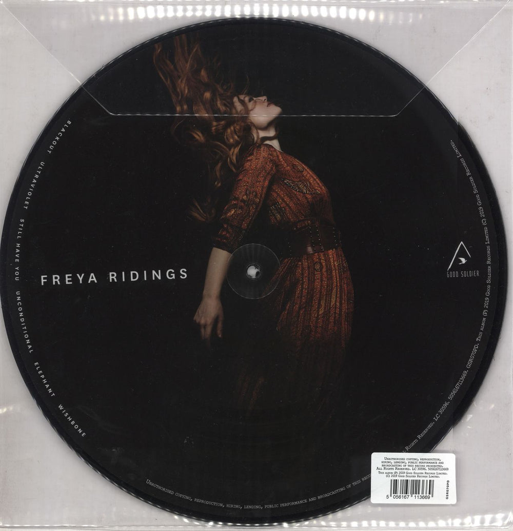 Freya Ridings Freya Ridings UK picture disc LP (vinyl picture disc album) 5056167113669