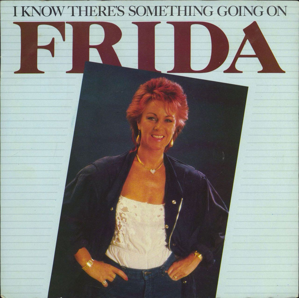 Frida I Know There's Something Going On UK 7" vinyl single (7 inch record / 45) EPCA2603