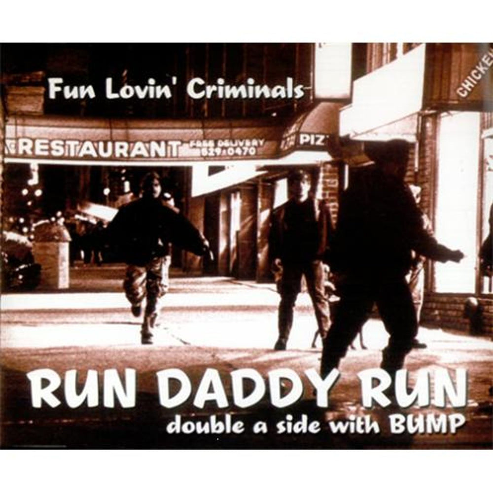 Fun Lovin Criminals Run Daddy Run UK Promo CD-R acetate CD-R ACETATE