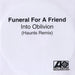 Funeral For A Friend Into Oblivion UK Promo CD-R acetate CD-R