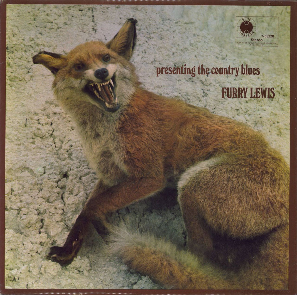 Furry Lewis Presenting The Country Blues UK vinyl LP album (LP record) 7-63228