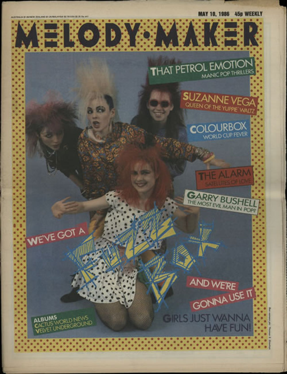 Fuzzbox Melody Maker UK magazine MAY 10