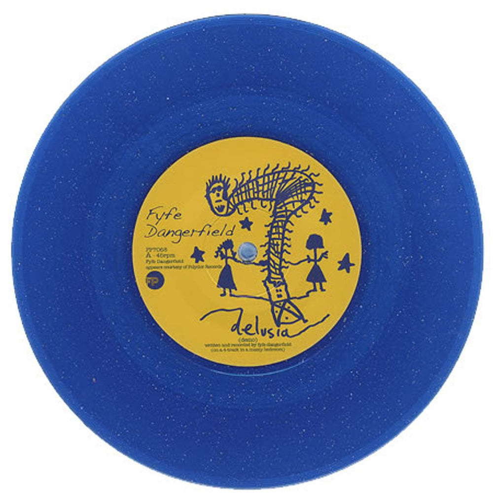 Fyfe Dangerfield Delusia / Happy Christmas From The Kittens UK 7" vinyl single (7 inch record / 45) FP7068