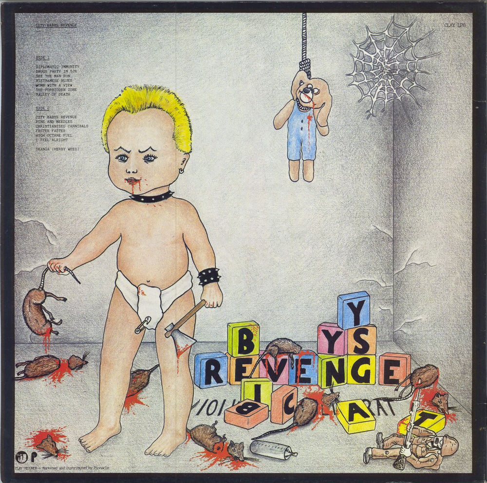 G.B.H. City Babys Revenge UK vinyl LP album (LP record)