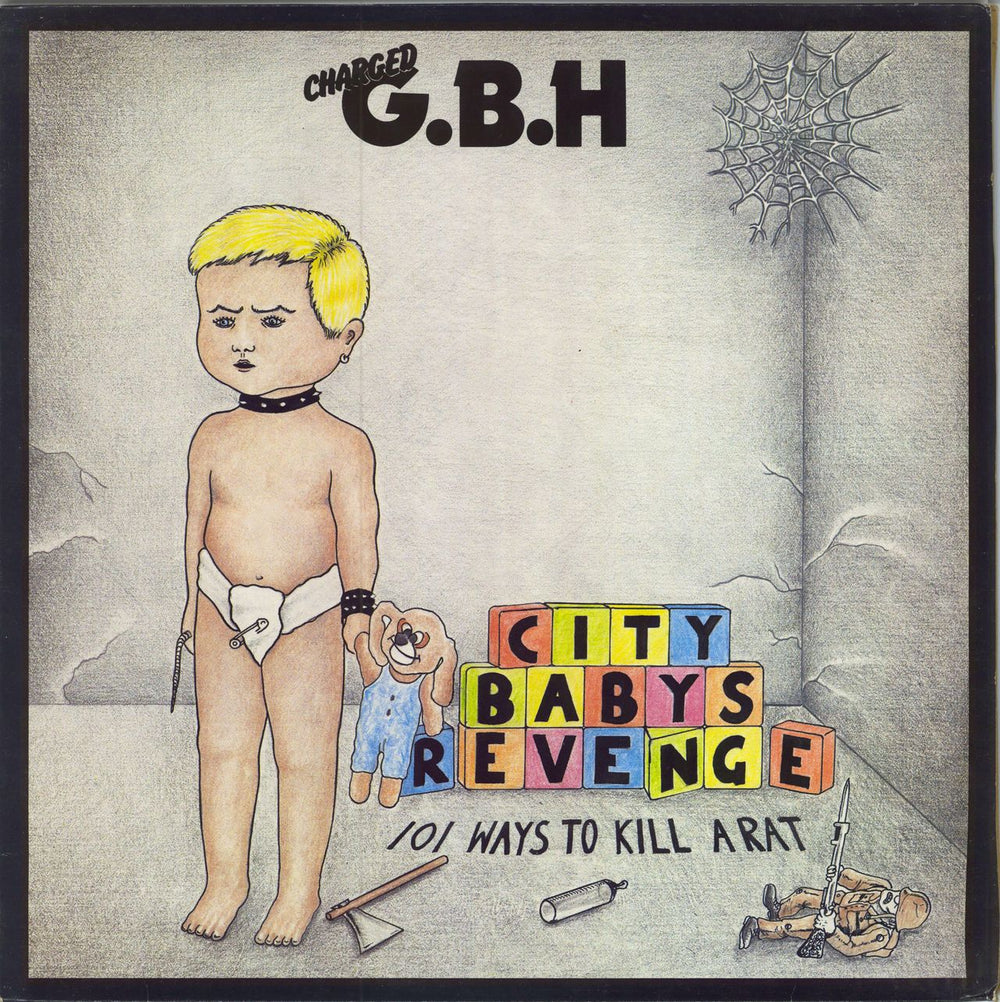 G.B.H. City Babys Revenge UK vinyl LP album (LP record) CLAYLP8