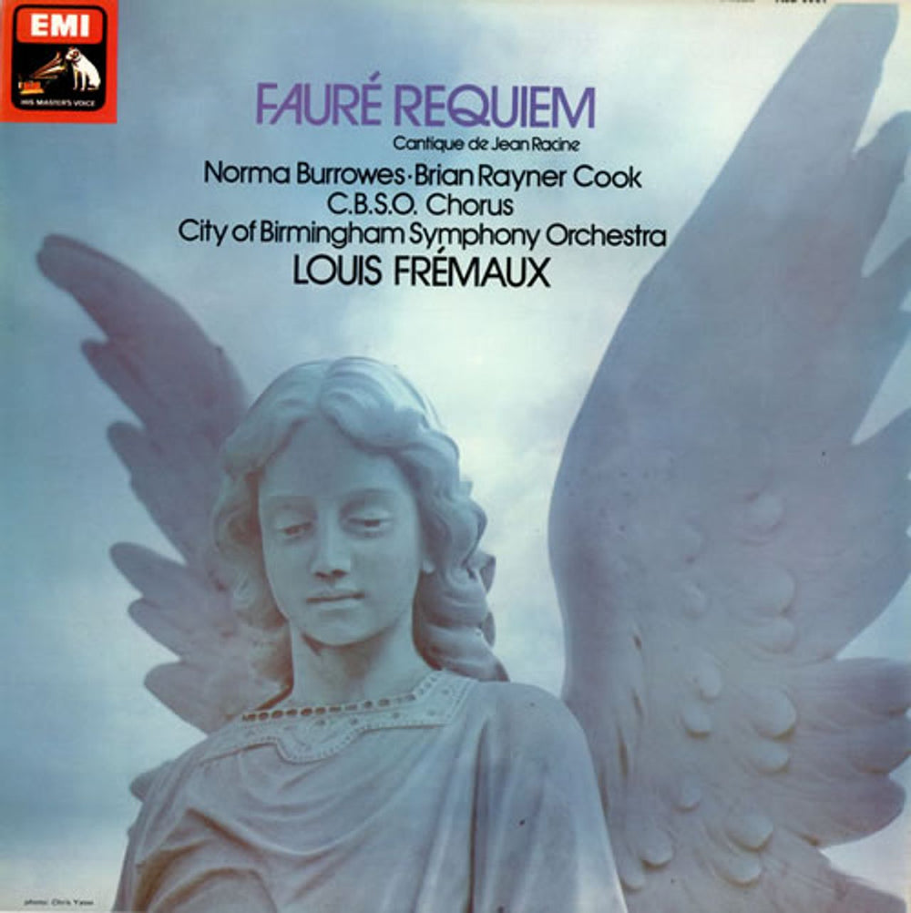 Gabriel Fauré Requiem - Quad UK vinyl LP album (LP record) ASD3501