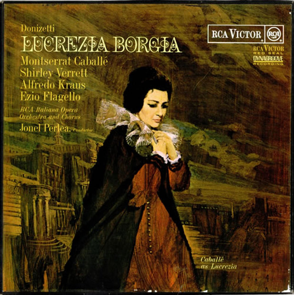 Gaetano Donizetti Lucrezia Borgia UK Vinyl Box Set SER-5553-5