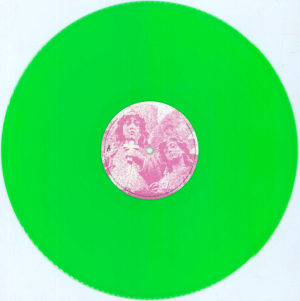 Garbage No Gods No Masters - Neon Green Vinyl UK vinyl LP album (LP record) GBGLPNO806523