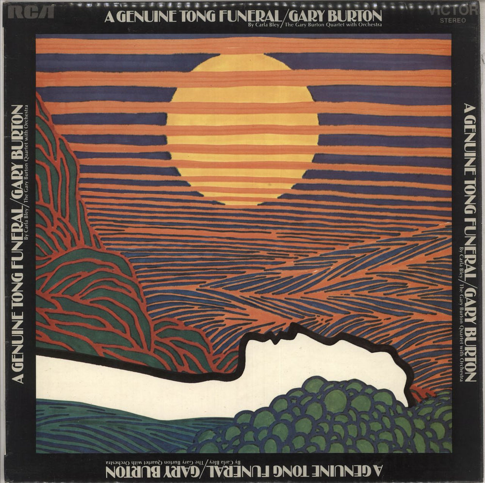 Gary Burton A Genuine Tong Funeral UK vinyl LP album (LP record) SF8015