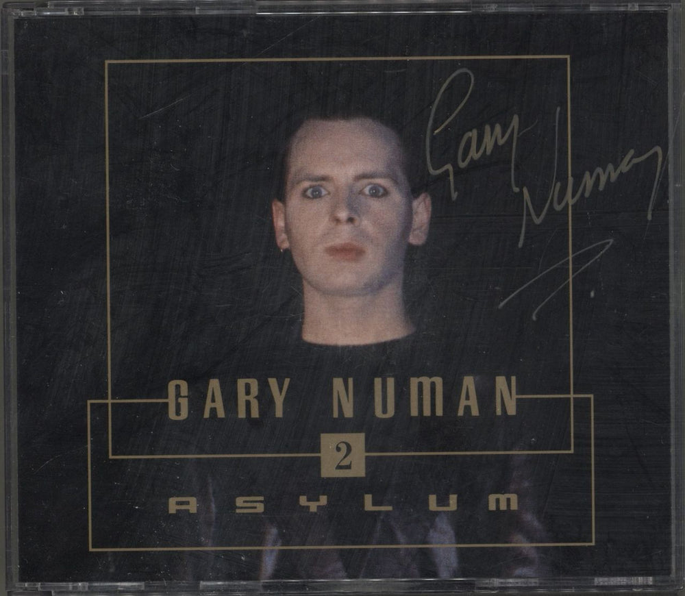 Gary Numan Asylum 2 - Autograpged + Obi Japanese 4-CD album set ALCB1013