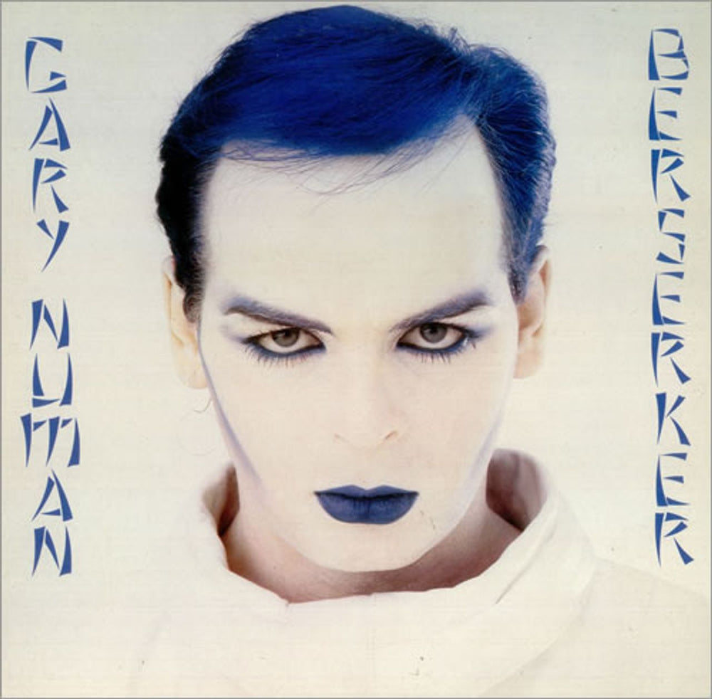 Gary Numan Berserker UK vinyl LP album (LP record) NUMA1001