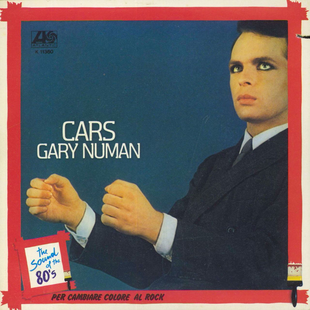 Gary Numan Cars Italian 7" vinyl single (7 inch record / 45) K11360