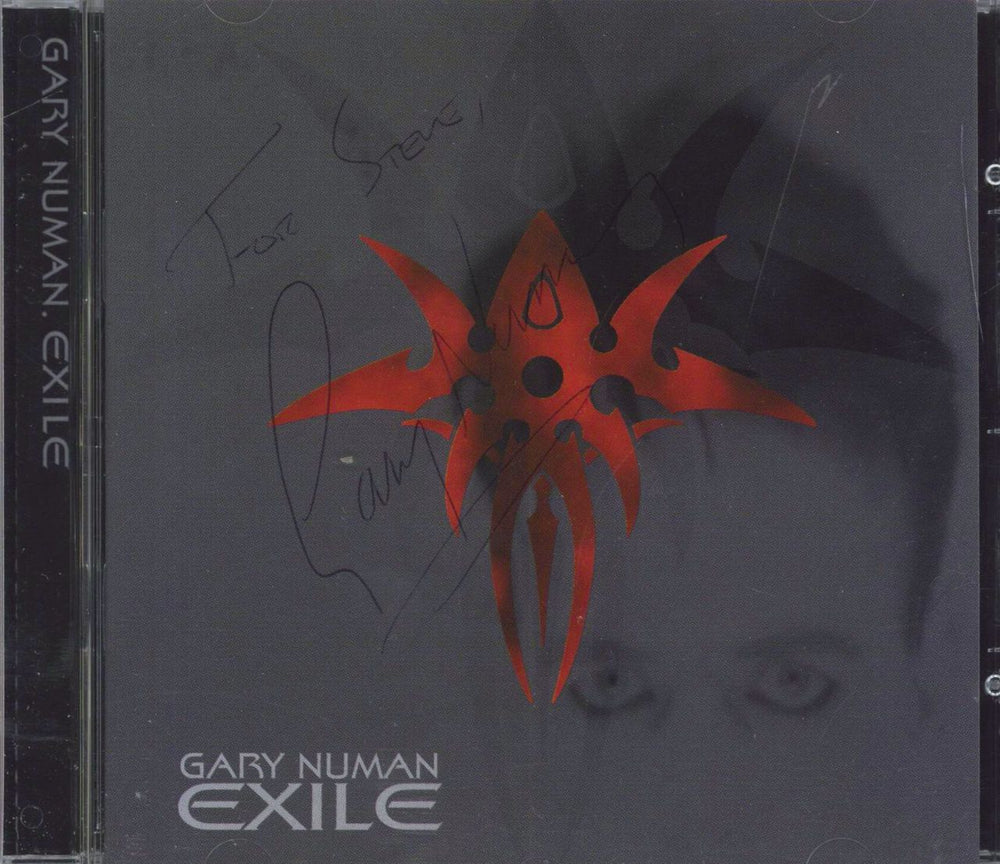 Gary Numan Exile - Autographed UK CD album (CDLP) EAGCD008