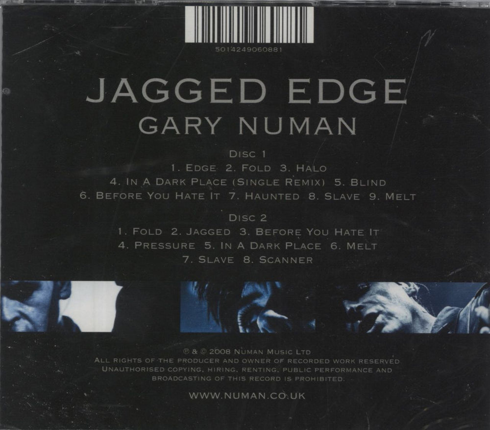 Gary Numan Jagged Edge - Sealed UK 2 CD album set (Double CD) 5014249060881