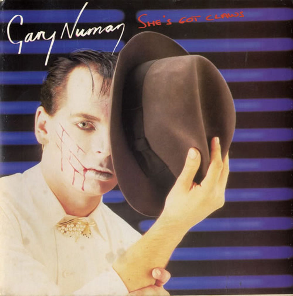 Gary Numan She's Got Claws UK 7" vinyl single (7 inch record / 45) BEG62