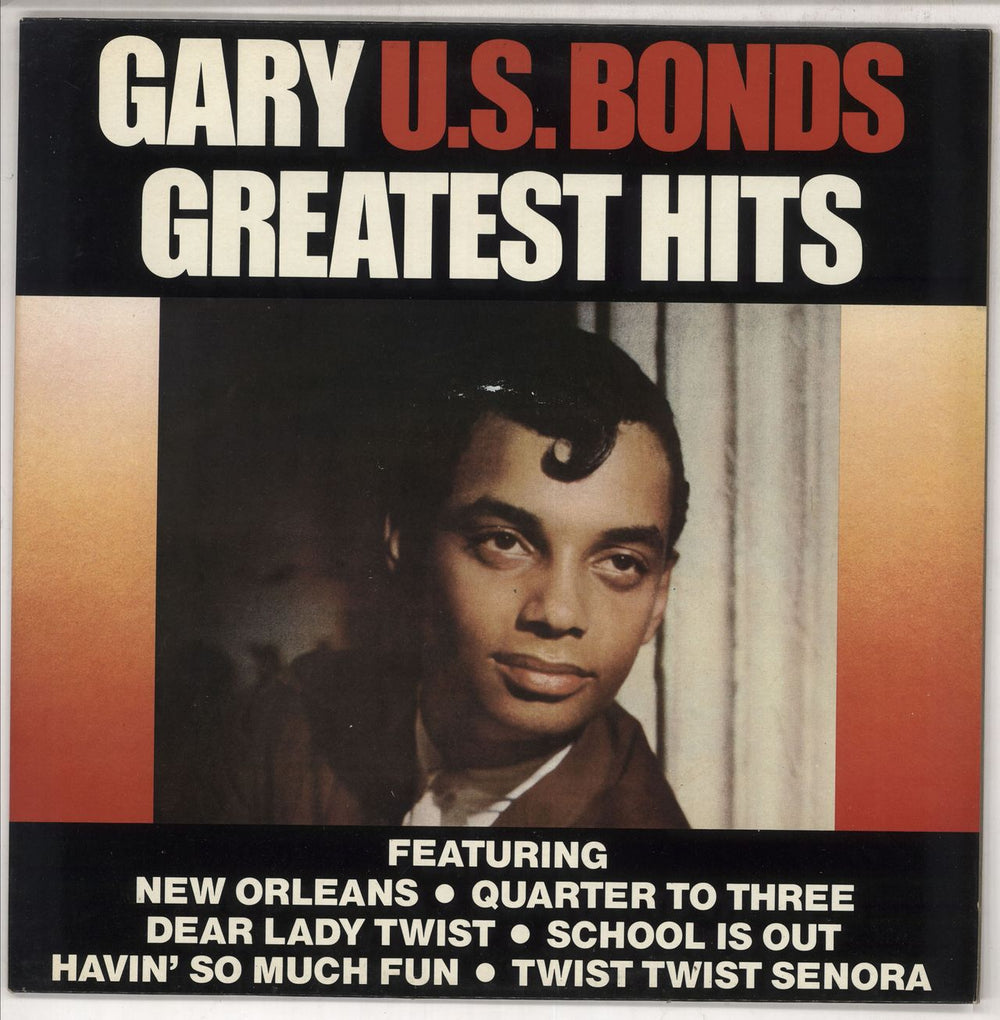 Gary U.S. Bonds Greatest Hits UK vinyl LP album (LP record) ENGY506