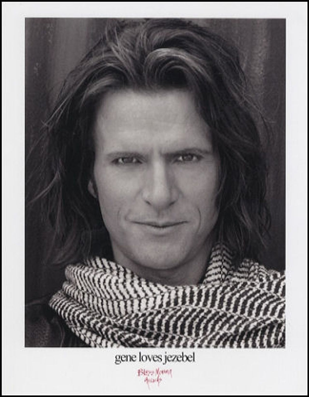 Gene Loves Jezebel Exploding Girls US Promo media press pack PRESS PACK