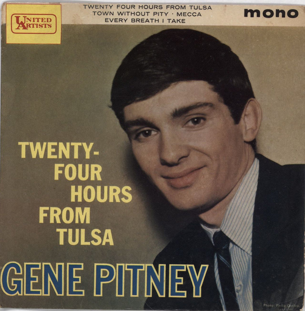 Gene Pitney Twenty-Four Hours From Tulsa EP - 1st - EX UK 7" vinyl single (7 inch record / 45) UEP1001