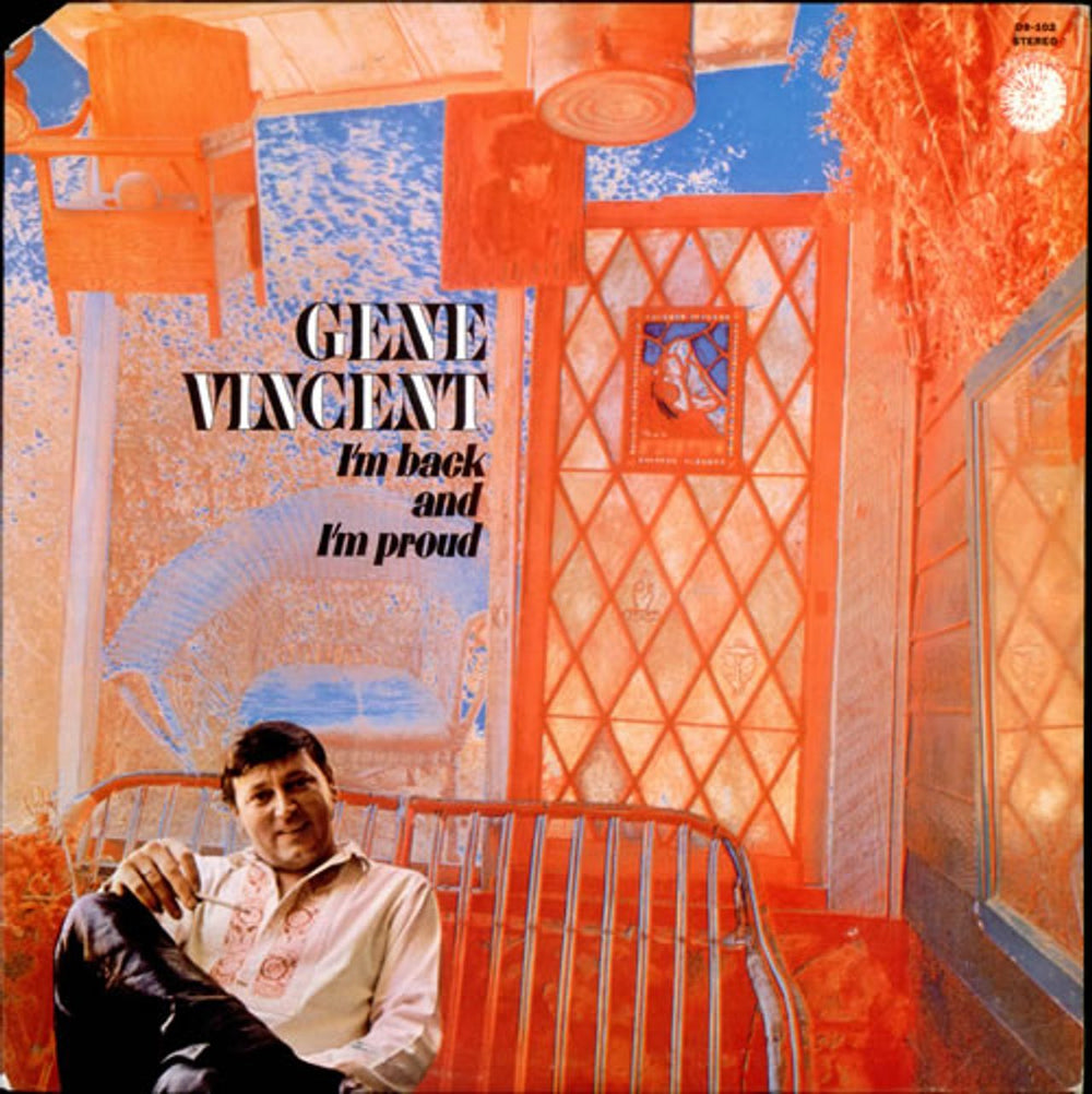 Gene Vincent I'm Back And I'm Proud US vinyl LP album (LP record) D9-102