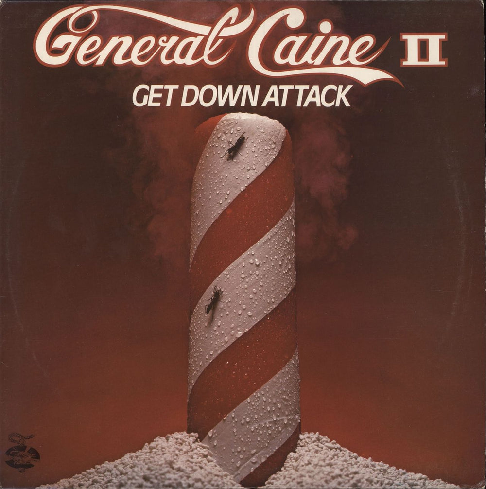 General Caine Get Down Attack US vinyl LP album (LP record) GTR-1004