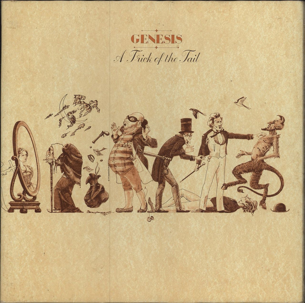 Genesis A Trick Of The Tail French vinyl LP album (LP record) 6369974