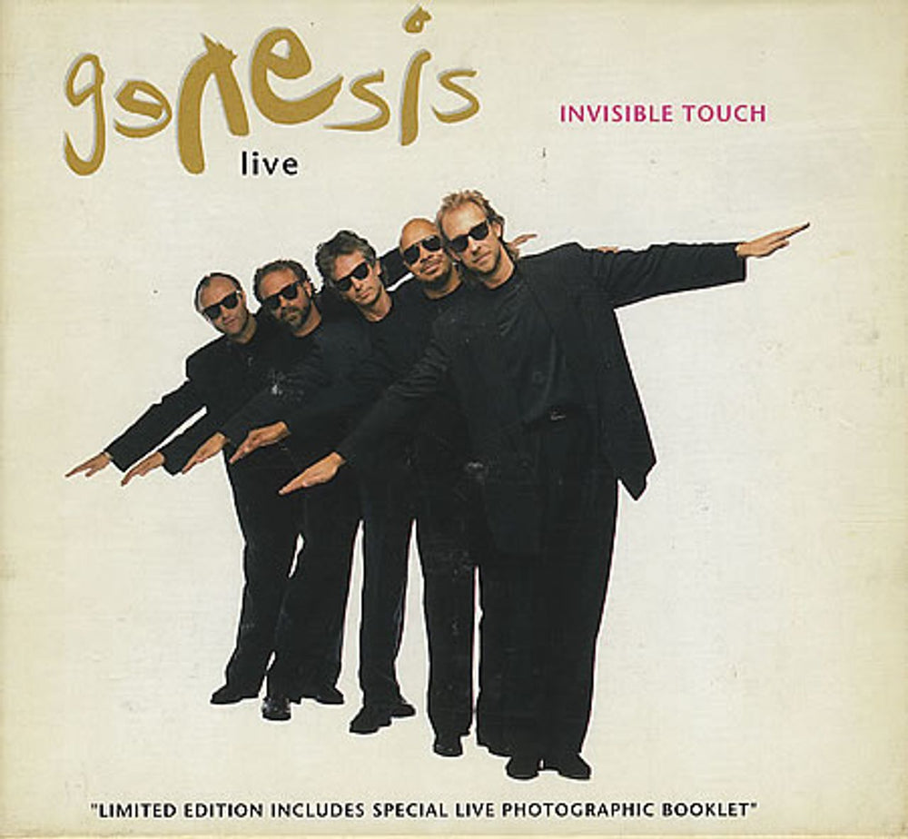 Genesis Invisible Touch - Box UK CD single (CD5 / 5") GENDX10