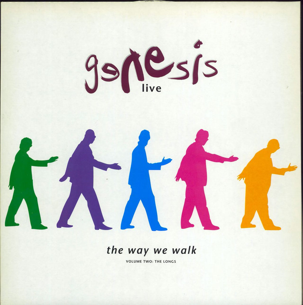 Genesis Live - The Way We Walk Volume 2: The Longs UK vinyl LP album (LP record) GENLP5