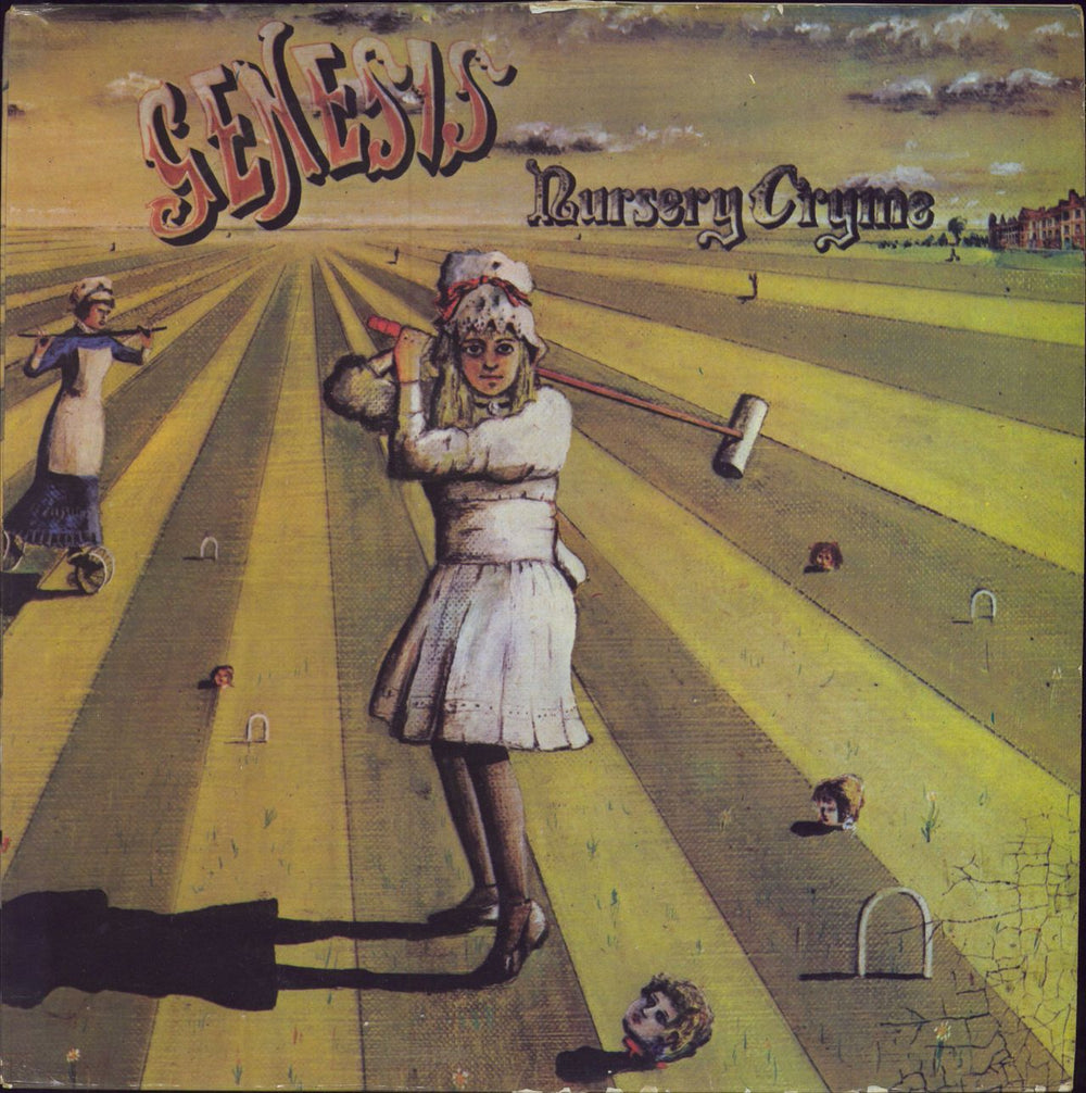 Genesis Nursery Cryme - VG UK vinyl LP album (LP record) STAR5058