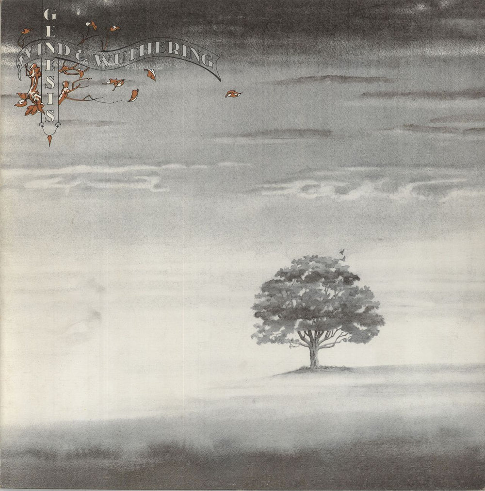 Genesis Wind & Wuthering Canadian vinyl LP album (LP record) SD36-144