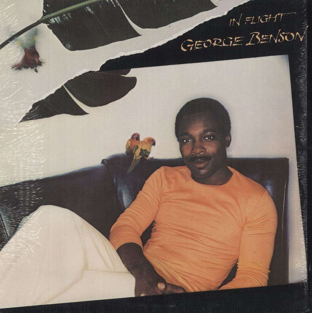 George Benson In Flight - Open Shrink US vinyl LP album (LP record) BSK2983