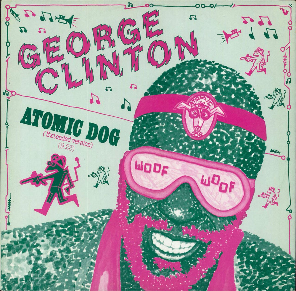 George Clinton Atomic Dog UK 12" vinyl single (12 inch record / Maxi-single) 12CL280