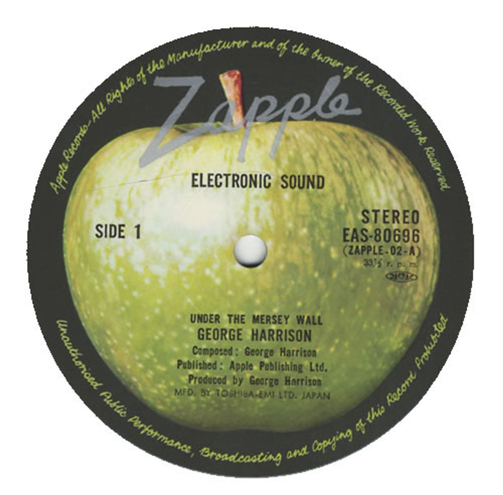 George Harrison Electronic Sound + Insert Japanese vinyl LP album (LP record) GHALPEL66573