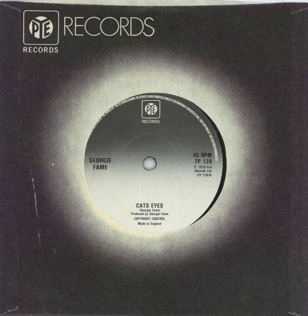 Georgie Fame Maybe Tomorrow UK Promo 7" vinyl single (7 inch record / 45)