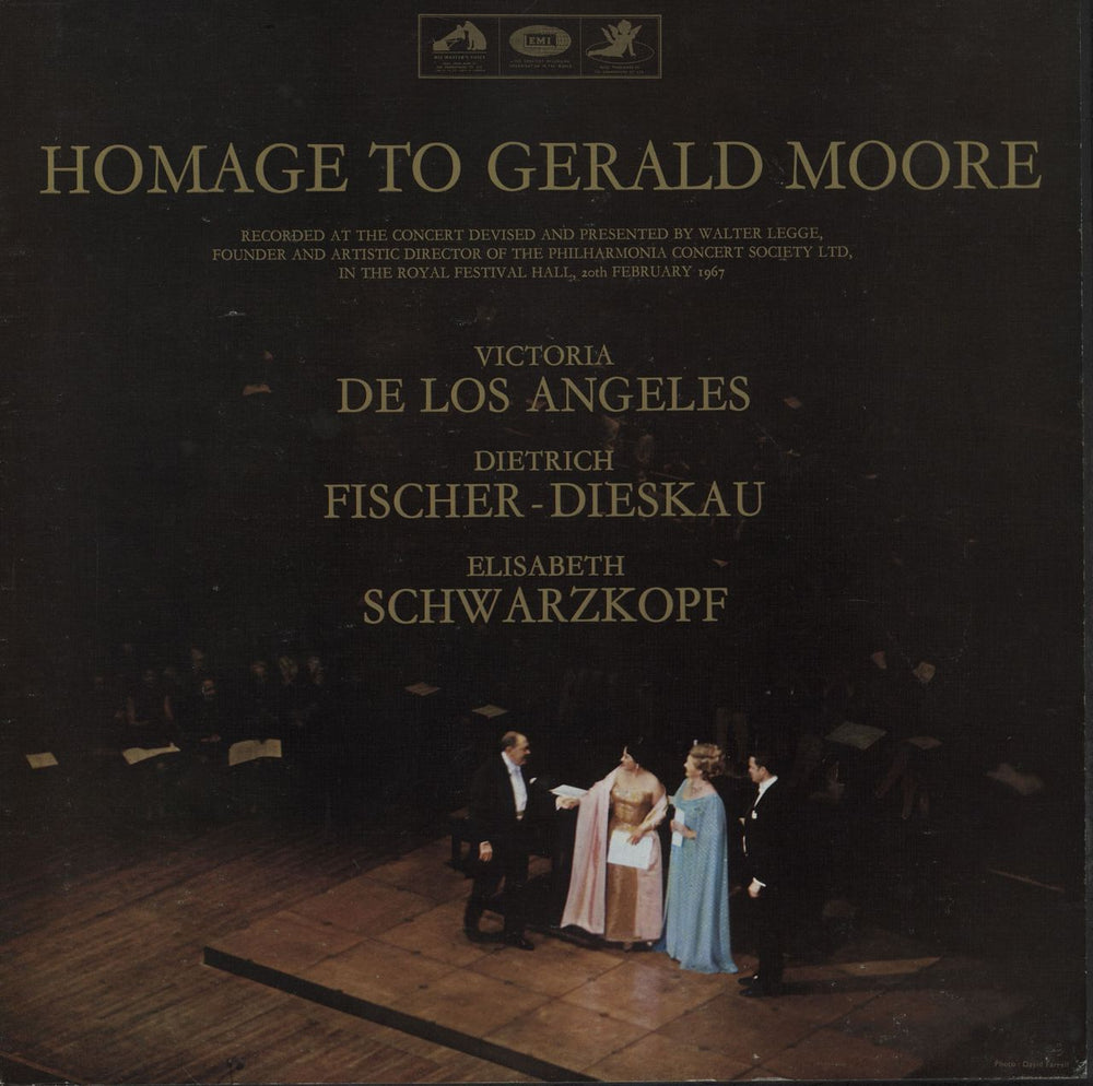 Gerald Moore Homage To Gerald Moore UK Vinyl Box Set SAN182-3