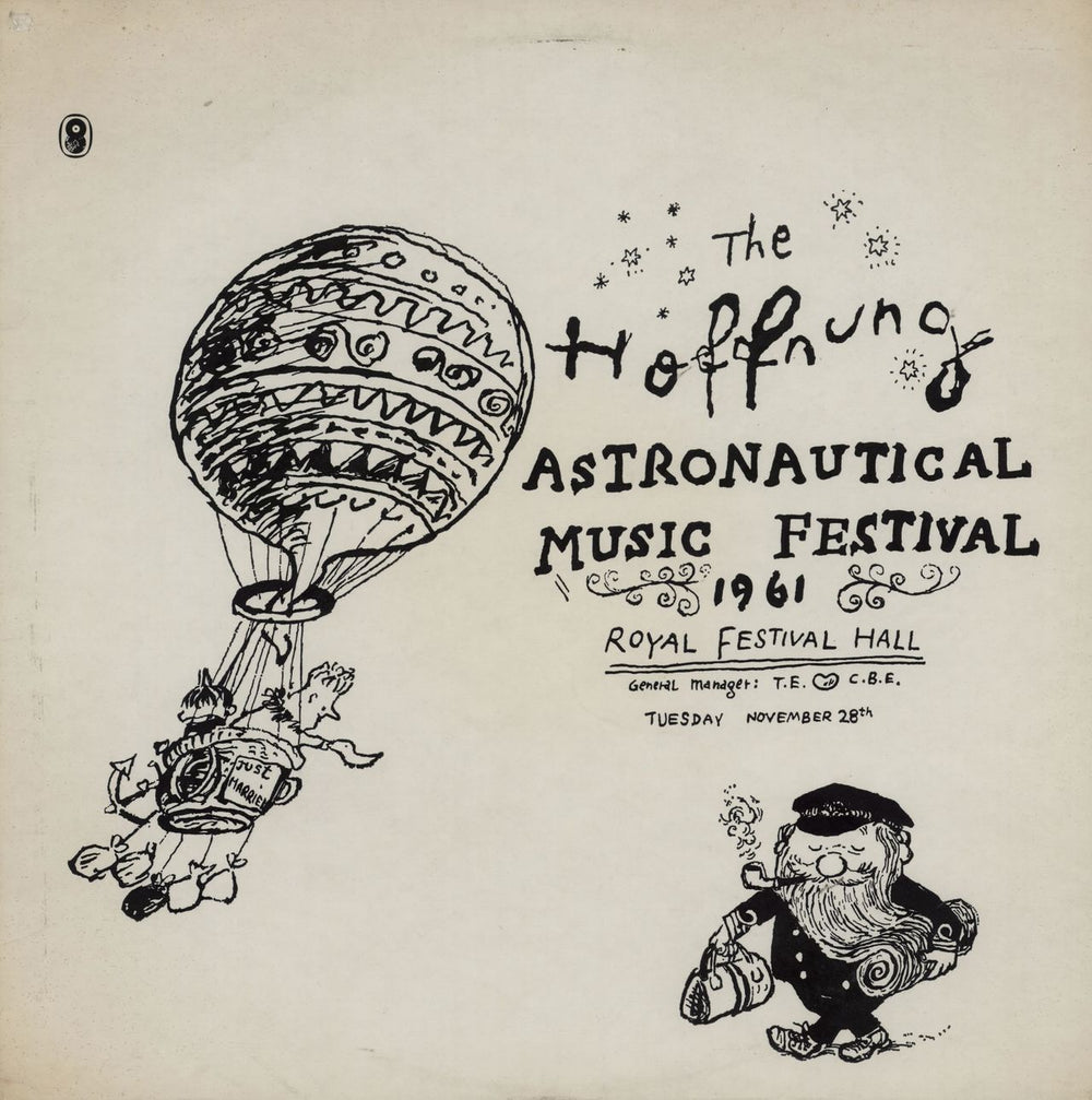 Gerard Hoffnung Hoffnung Astronautical Music Festival 1961 UK vinyl LP album (LP record) TP717